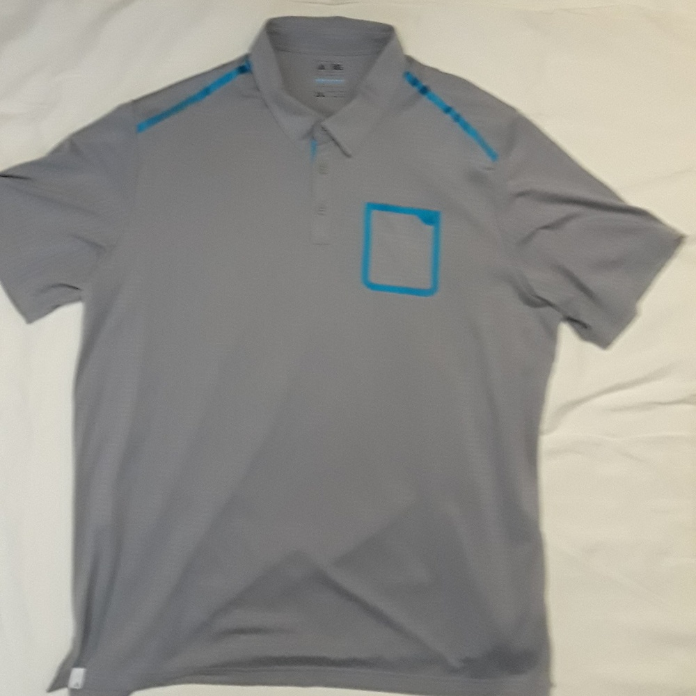 EUC - Men's Adidas ClimaCool Pocket Polo - XXL